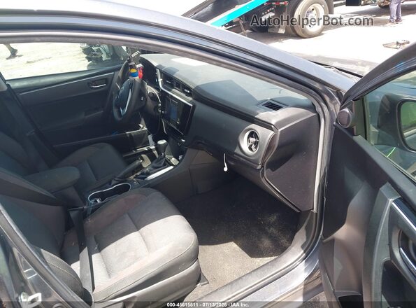 2T1BURHE1KC178543 2019 TOYOTA COROLLA Gray Вид салону спереду