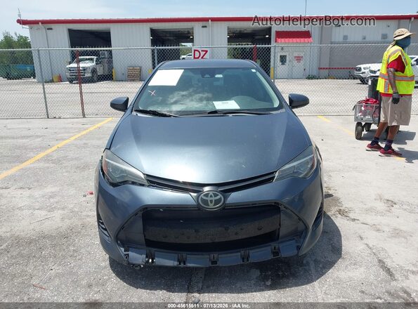 2T1BURHE1KC178543 2019 TOYOTA COROLLA Gray Вид щитка приладів