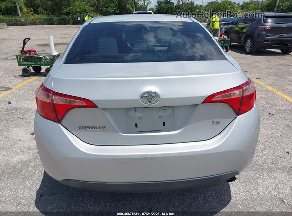 2T1BURHE1KC203635 2019 TOYOTA COROLLA Silver 
