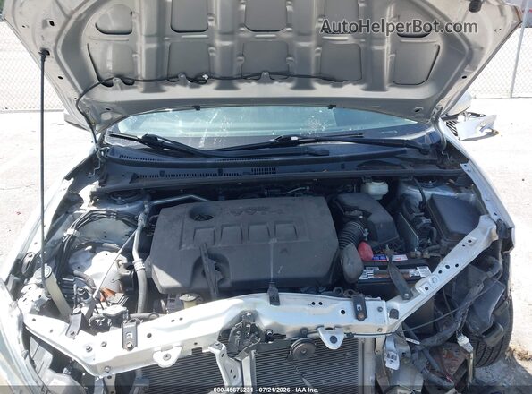 2T1BURHE1KC203635 2019 TOYOTA COROLLA Silver Vista trasera