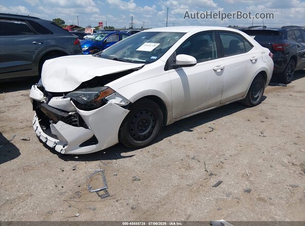 2T1BURHE1KC206289 2019 TOYOTA COROLLA White Front left
