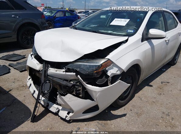 2T1BURHE1KC206289 2019 TOYOTA COROLLA White Front view