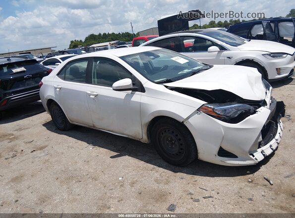 2T1BURHE1KC206289 2019 TOYOTA COROLLA White Rear interior view