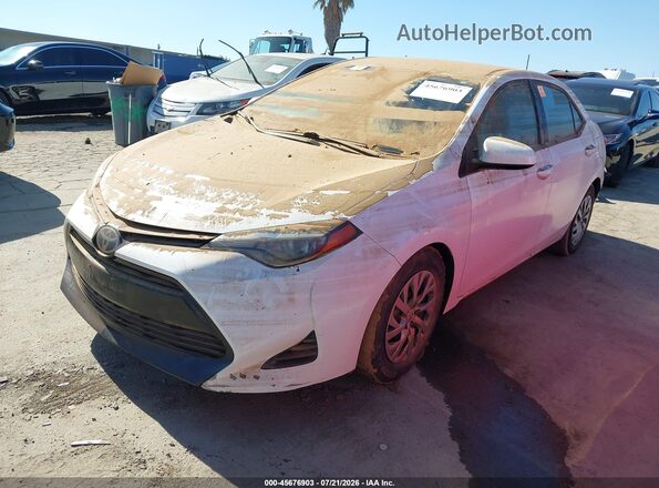 2T1BURHE1KC233296 2019 TOYOTA COROLLA White Przód lewy