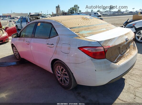 2T1BURHE1KC233296 2019 TOYOTA COROLLA White Tył lewy