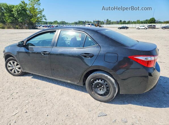 2T1BURHE2GC493214 2016 TOYOTA COROLLA Black Հետևի ձախ