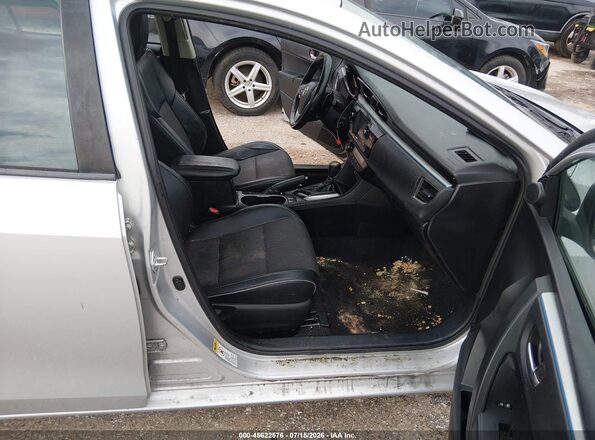 2T1BURHE2GC525384 2016 TOYOTA COROLLA Silver Вид салону спереду