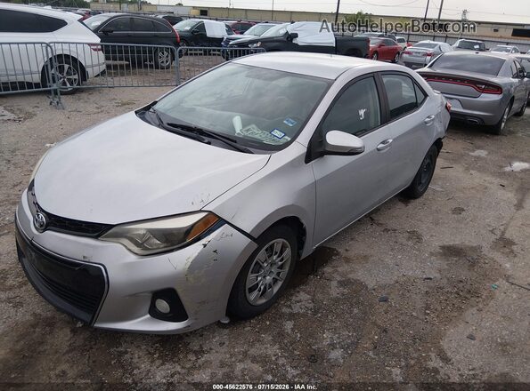 2T1BURHE2GC525384 2016 TOYOTA COROLLA Silver Передня ліва чверть