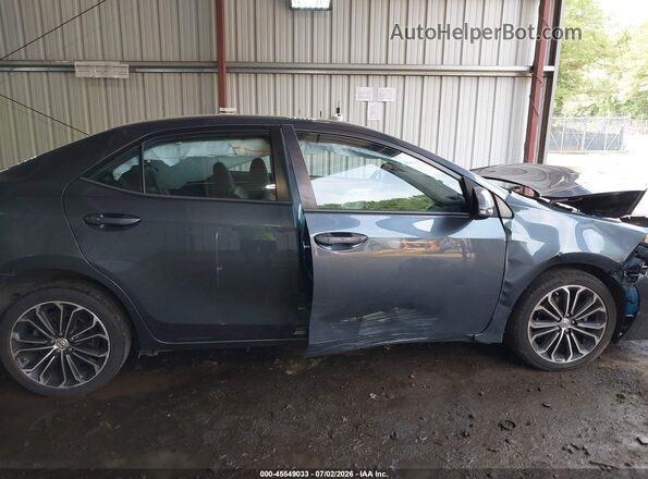 2T1BURHE2GC541066 2016 TOYOTA COROLLA Navy Вид задньої частини салону