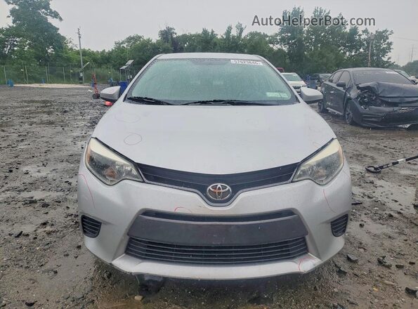 2T1BURHE2GC554030 2016 TOYOTA COROLLA Silver წინა ხედი