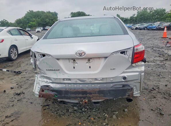 2T1BURHE2GC554030 2016 TOYOTA COROLLA Silver უკანა ხედი