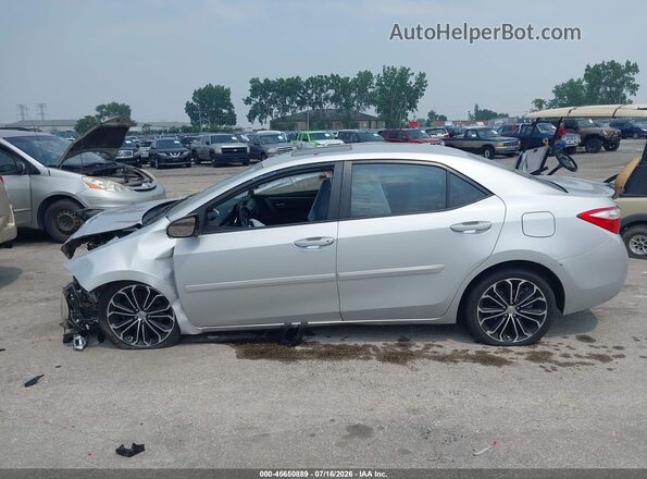 2T1BURHE2GC566534 2016 TOYOTA COROLLA Silver 