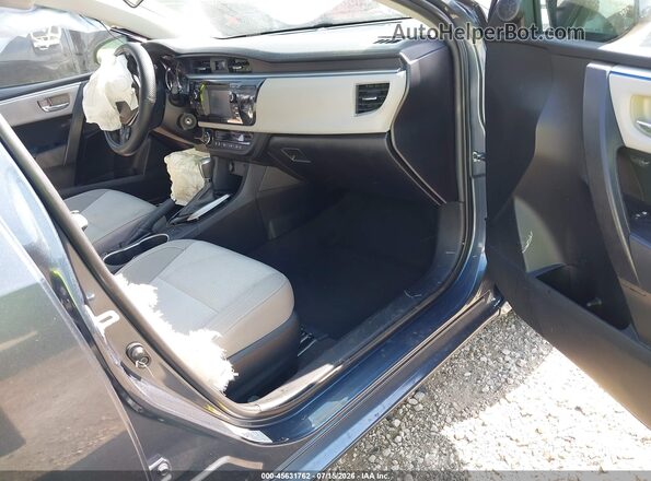 2T1BURHE2GC569031 2016 TOYOTA COROLLA Gray Вид салону спереду