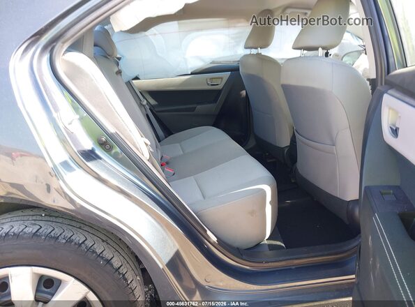 2T1BURHE2GC569031 2016 TOYOTA COROLLA Gray Вид наклейки з VIN-кодом