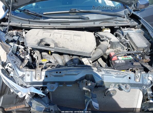 2T1BURHE2GC569031 2016 TOYOTA COROLLA Gray Вид ззаду