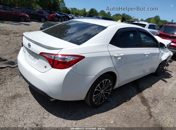2T1BURHE2GC594785 2016 TOYOTA COROLLA White Հետևի աջ