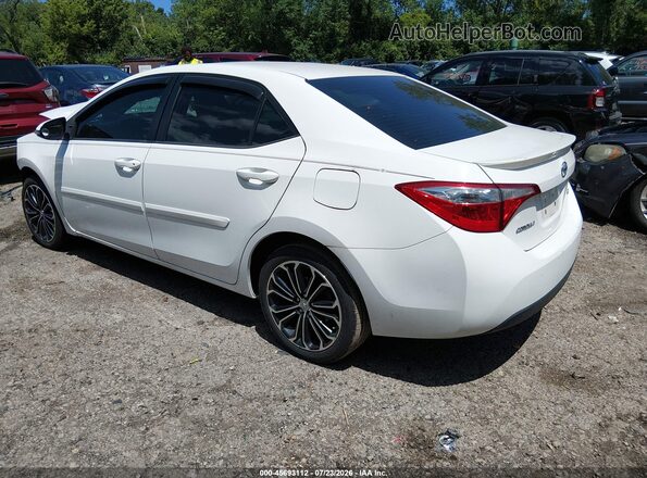 2T1BURHE2GC594785 2016 TOYOTA COROLLA White Հետևի ձախ