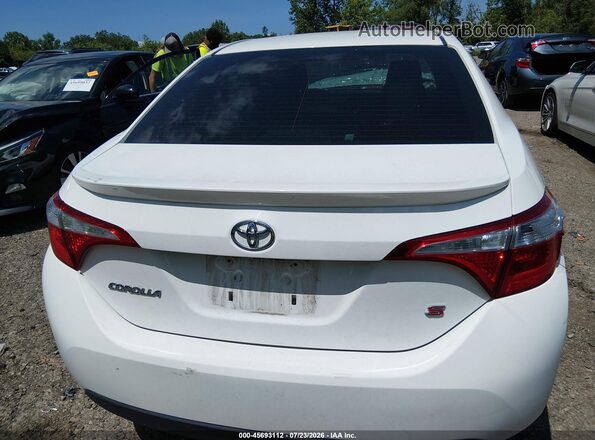 2T1BURHE2GC594785 2016 TOYOTA COROLLA White 