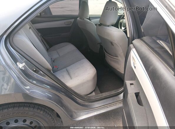 2T1BURHE2GC595113 2016 TOYOTA COROLLA Gray Vista de la etiqueta del VIN