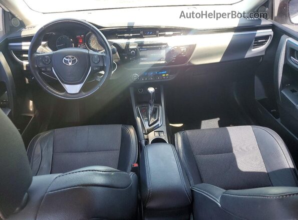 2T1BURHE2GC597556 2016 TOYOTA COROLLA White Dashboard view