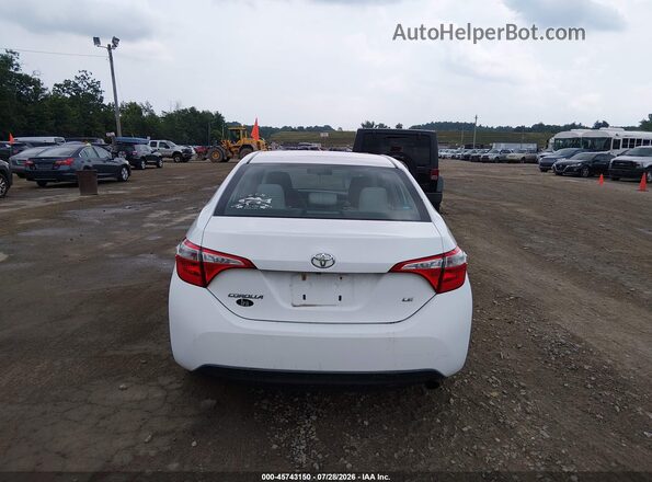 2T1BURHE2GC600794 2016 TOYOTA COROLLA White 