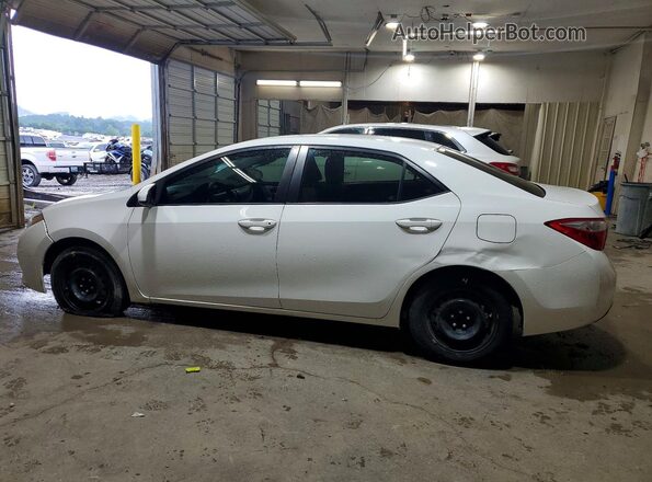 2T1BURHE2GC626831 2016 TOYOTA COROLLA White Trasero izquierdo