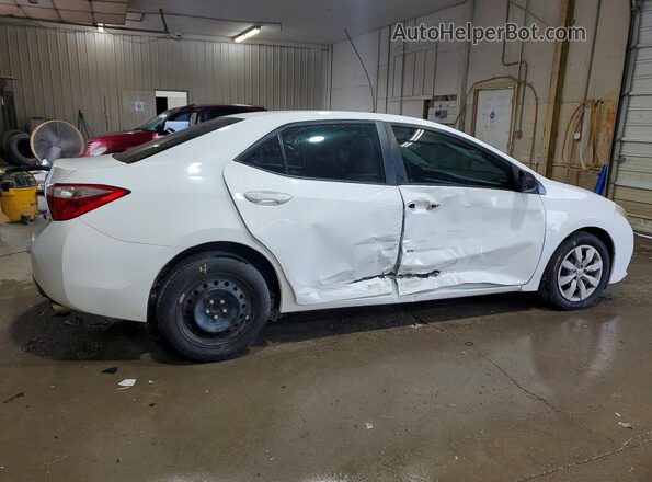 2T1BURHE2GC626831 2016 TOYOTA COROLLA White Trasero derecho