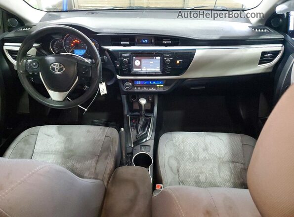 2T1BURHE2GC626831 2016 TOYOTA COROLLA White Vista del salpicadero