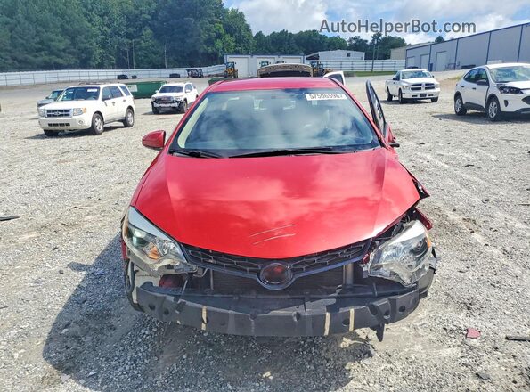 2T1BURHE2GC632337 2016 TOYOTA COROLLA Red წინა ხედი