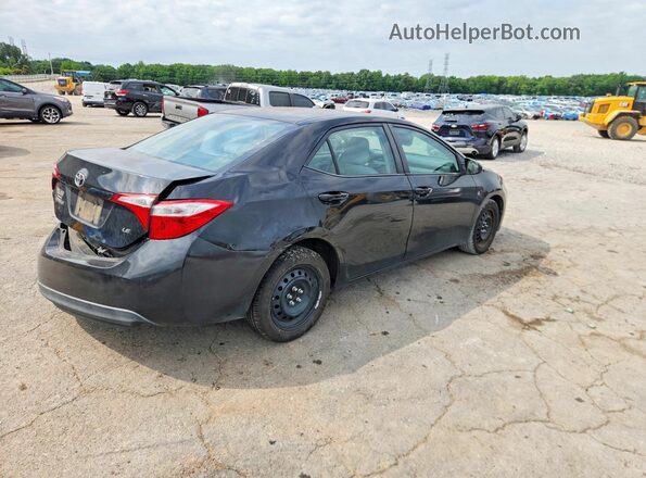 2T1BURHE2GC646688 2016 TOYOTA COROLLA Black Задня права чверть
