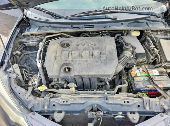 2T1BURHE2GC646688 2016 TOYOTA COROLLA Black Вид задньої частини салону