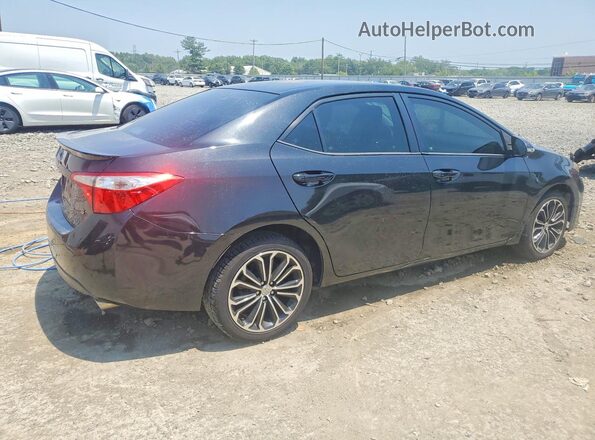 2T1BURHE2GC661871 2016 TOYOTA COROLLA Black Tył prawy