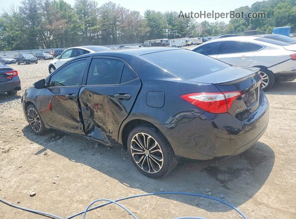 2T1BURHE2GC661871 2016 TOYOTA COROLLA Black Tył lewy