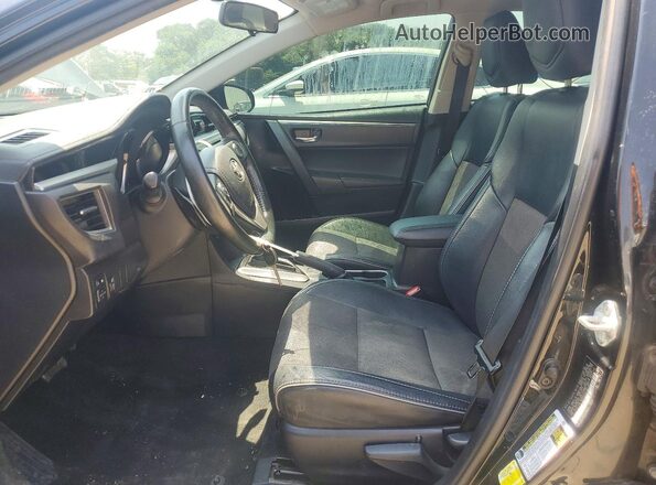 2T1BURHE2GC661871 2016 TOYOTA COROLLA Black Widok wnętrza z przodu