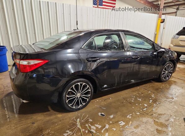 2T1BURHE2GC666424 2016 TOYOTA COROLLA Black Tył prawy