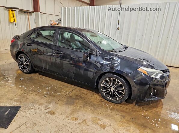 2T1BURHE2GC666424 2016 TOYOTA COROLLA Black Przód prawy