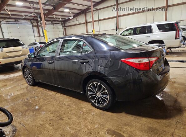 2T1BURHE2GC666424 2016 TOYOTA COROLLA Black Tył lewy