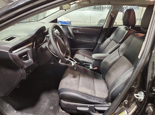 2T1BURHE2GC666424 2016 TOYOTA COROLLA Black Widok wnętrza z przodu