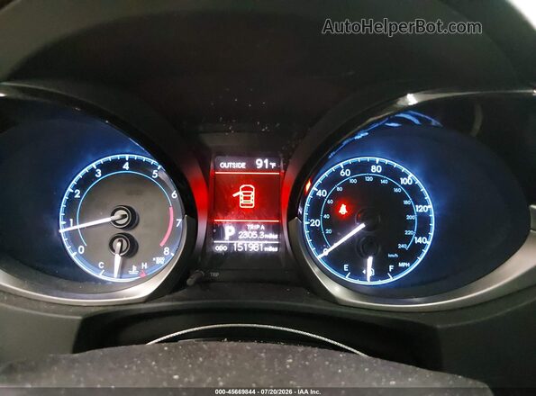 2T1BURHE2GC709207 2016 TOYOTA COROLLA White Вид задніх сидінь