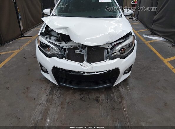 2T1BURHE2GC709207 2016 TOYOTA COROLLA White Вид спереду