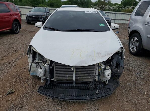 2T1BURHE2GC727853 2016 TOYOTA COROLLA Белый Вид спереди