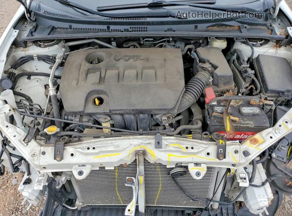 2T1BURHE2GC727853 2016 TOYOTA COROLLA Белый Вид задней части салона