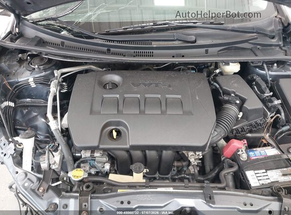 2T1BURHE2HC752284 2017 TOYOTA COROLLA Blue Հետևի տեսք