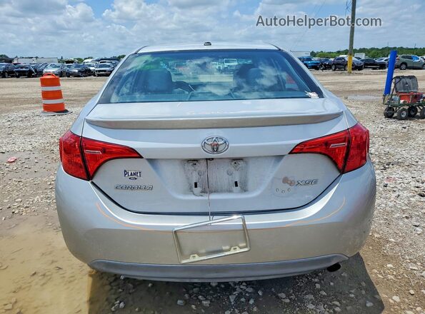 2T1BURHE2HC769330 2017 TOYOTA COROLLA Gray Rear view
