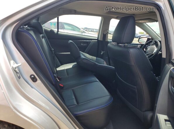 2T1BURHE2HC769330 2017 TOYOTA COROLLA Gray Rear seats view