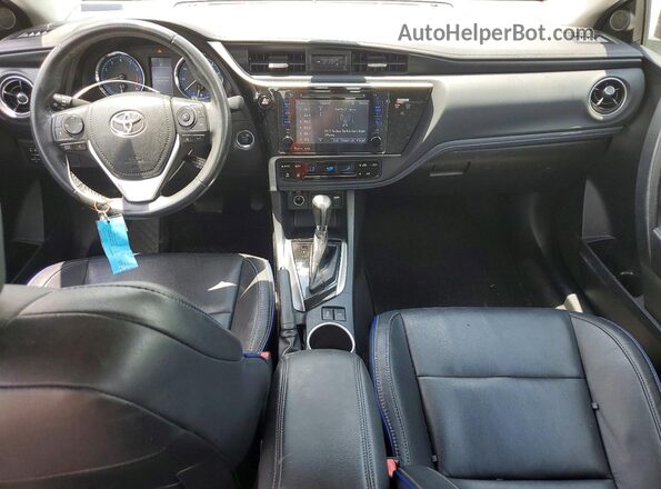 2T1BURHE2HC769330 2017 TOYOTA COROLLA Gray Dashboard view