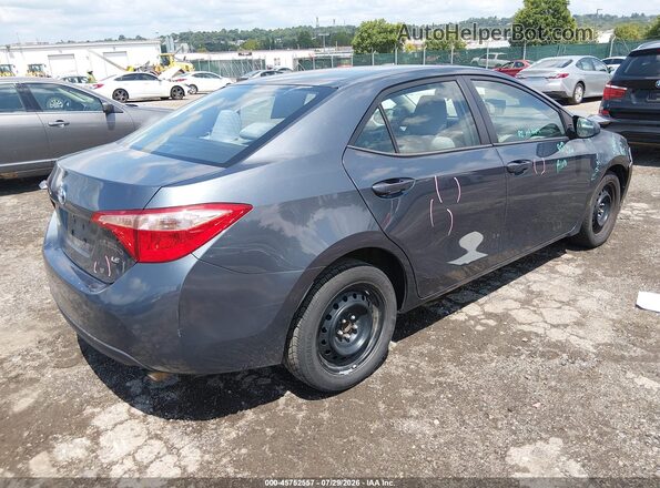2T1BURHE2HC769358 2017 TOYOTA COROLLA Серый Задняя правая четверть