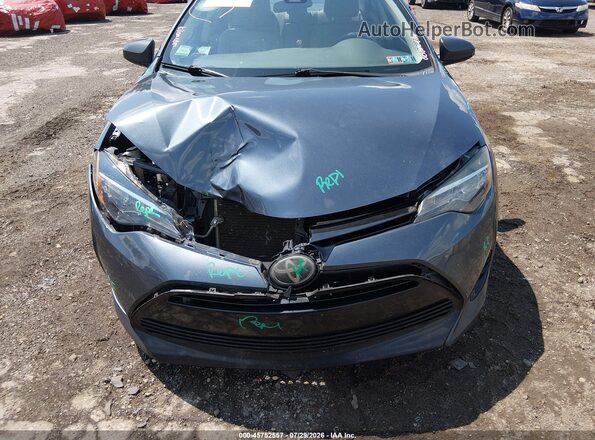 2T1BURHE2HC769358 2017 TOYOTA COROLLA Серый Вид спереди