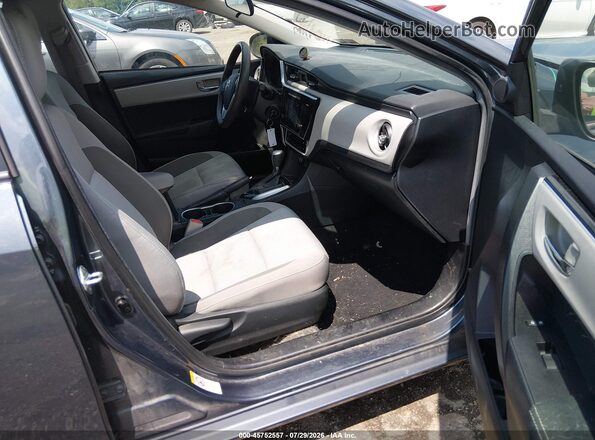 2T1BURHE2HC769358 2017 TOYOTA COROLLA Серый Вид салона спереди