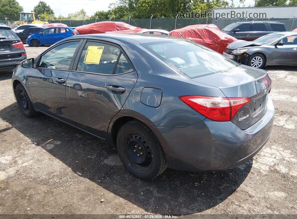 2T1BURHE2HC769358 2017 TOYOTA COROLLA Серый Задняя левая четверть